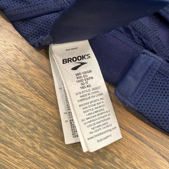 Brooks Rebound Racer Sports Bra - Picture 5 of 5
